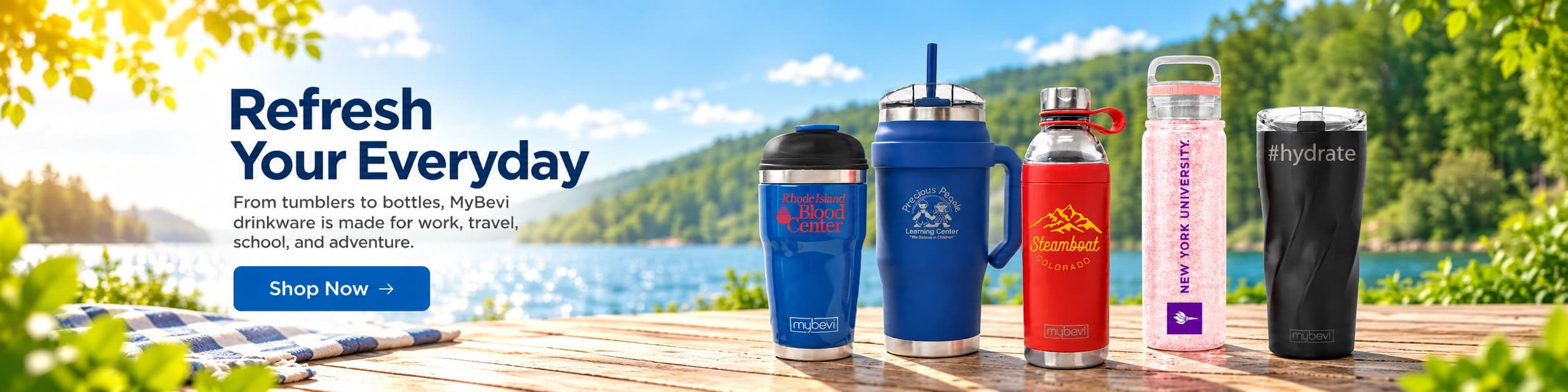 Lightweight Titanium Bottle