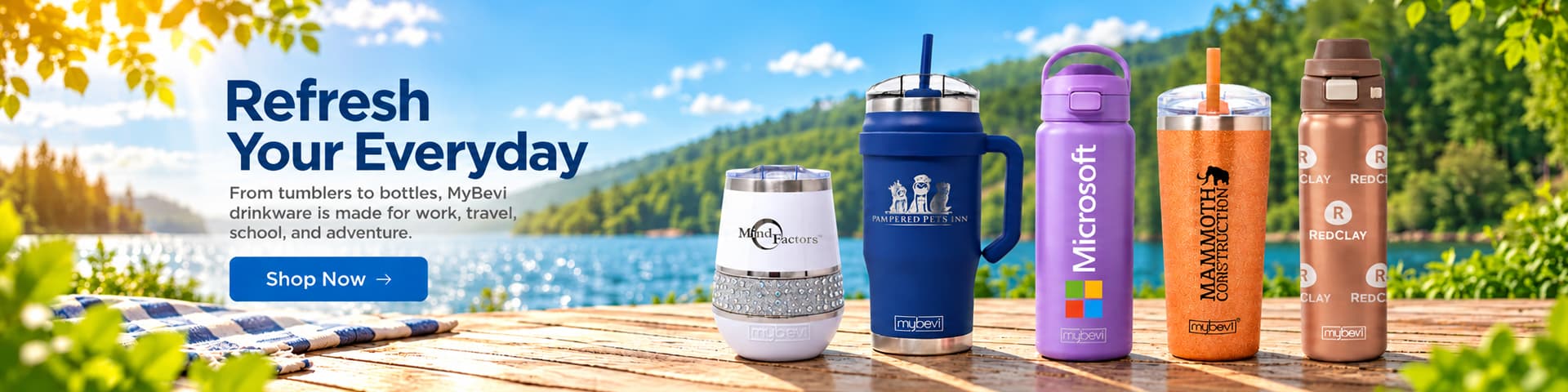 Lightweight Titanium Bottle